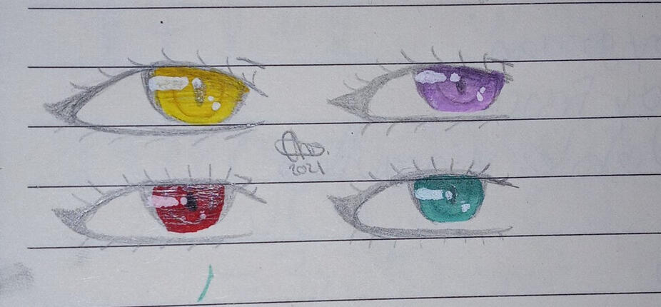 eyes in my style